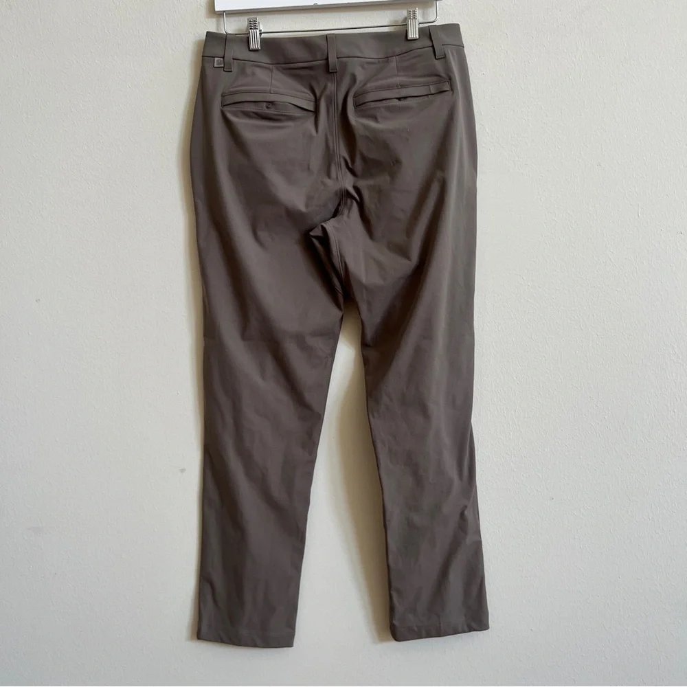 Lululemon ABC Classic-Fit 5Pkt Pants Trouser Warpstreme In Nomad 32 - Picture 5 of 5